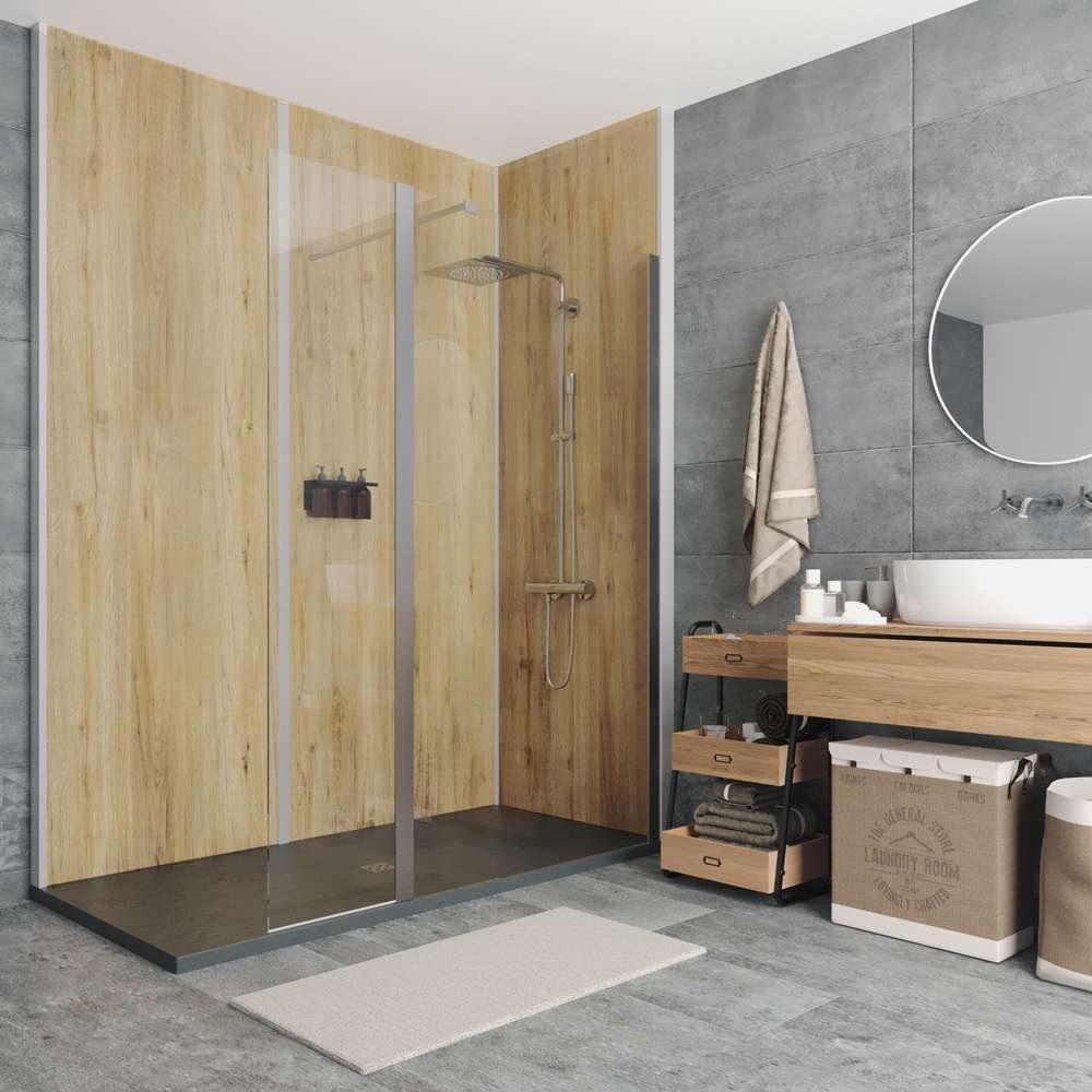 Aperçu LT Showertec : panneaux effet bois