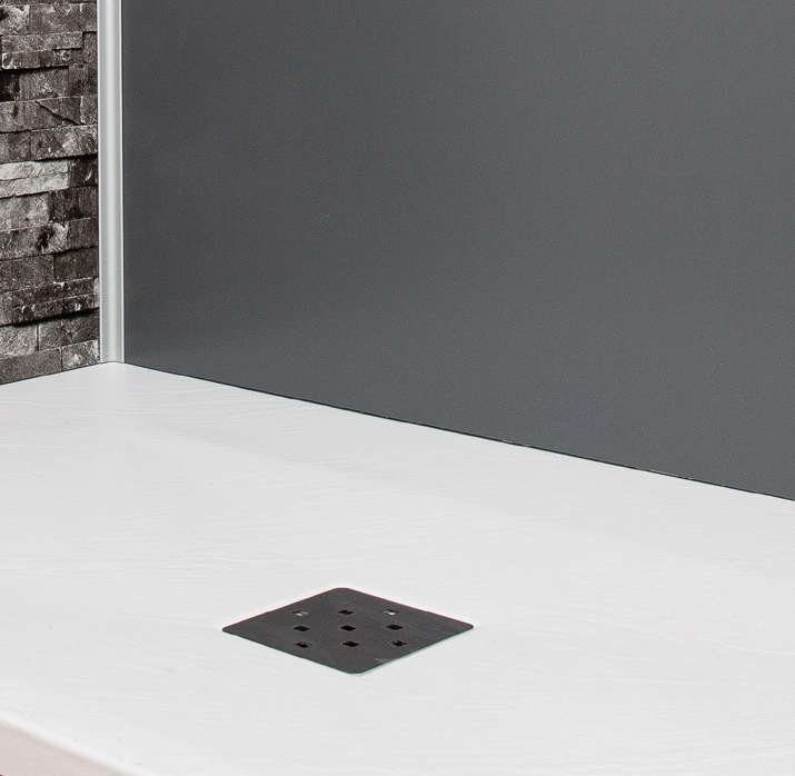 Aperçu LT Showertec : receveur extra-plat antidérapant